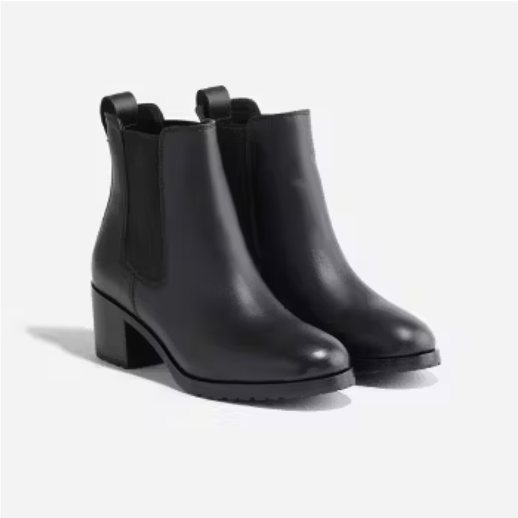 Marco Republic Poland Black Low Heeled Combat Boots Size 11